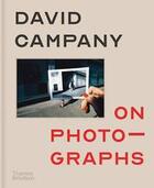 Couverture du livre « David campany on photographs » de David Campany aux éditions Thames & Hudson