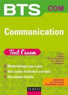 Couverture du livre « BTS ; communication ; tout l'exam (2e éditiion) » de Gerard Chimisanas aux éditions Dunod