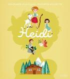 Couverture du livre « Heidi » de Johanna Spyri et Lili La Baleine et Charlotte Grossetete aux éditions Fleurus
