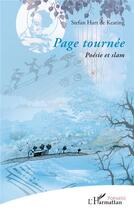 Couverture du livre « Page tournée : Poésie et slam » de Stefan Hart De Keating aux éditions L'harmattan