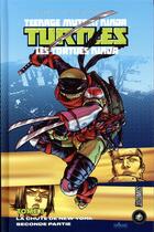 Couverture du livre « Les Tortues Ninja - TMNT Tome 3 : la chute de New-York Tome 2 » de Kevin Eastman et Mateus Santolouco aux éditions Hicomics