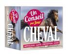 Couverture du livre « Un conseil de cheval par jour (édition 2018) » de  aux éditions Hugo Image