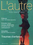 Couverture du livre « Traumas d enfance » de Marie Rose Moro aux éditions Pensee Sauvage