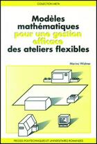 Couverture du livre « Modele math./gestion eff. » de Widmer aux éditions Ppur