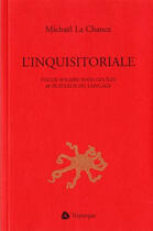 Couverture du livre « L'inquisitoriale fugue solaire dans les îles du Langa » de Michael Lachance aux éditions Triptyque