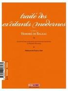 Couverture du livre « Traité des excitants modernes » de Honoré De Balzac aux éditions Menu Fretin