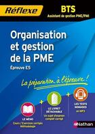 Couverture du livre « Mémos réflexes t.5 ; organisation et gestion de la PME ; BTS assistant de gestion PME/PMI » de  aux éditions Nathan