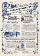 Couverture du livre « Le château des animaux ; la gazette du château n.5 » de La Gazette Des Animaux Collectif aux éditions Casterman