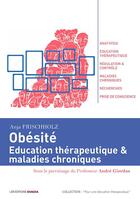 Couverture du livre « L'obésité ; éducation thérapeutique et maladies chroniques » de Anja Frischholz Freddi et Nadege Landerer aux éditions Ovadia