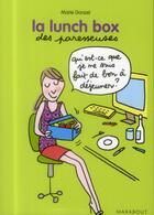 Couverture du livre « La lunch box des paresseuses » de Marie Donzel aux éditions Marabout