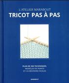 Couverture du livre « Tricot pas à pas » de  aux éditions Marabout