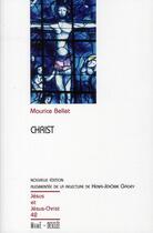 Couverture du livre « Christ » de Maurice Bellet aux éditions Mame