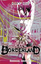 Couverture du livre « Alice in Borderland Tome 4 » de Haro Aso aux éditions Delcourt