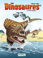 Couverture du livre « Les dinosaures en bande dessinée t.4 » de Arnaud Plumeri et Bloz aux éditions Bamboo