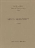 Couverture du livre « Poèmes » de Mikhail Lermontov aux éditions Tricorne