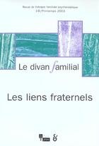 Couverture du livre « Le divan familial n 10 » de Eiguer/Kaes/Jaitin A aux éditions In Press