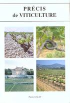Couverture du livre « Precis De Viticulture » de Pierre Galet aux éditions Tec Et Doc