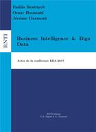 Couverture du livre « Business intelligence & big data - actes eda 2017 - illustrations, couleur » de Darmont Jerome aux éditions Rnti