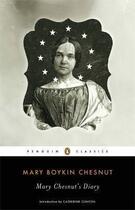 Couverture du livre « Mary Chesnut'S Diary » de Mary Boykin Chesnut aux éditions Adult Pbs