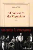 Couverture du livre « 28 boulevard des Capucines » de David Mcneil aux éditions Gallimard