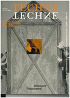Couverture du livre « Techne, n 13-14, 2001. decouvrir. transmettre » de Levaill Menu Michel aux éditions Techne