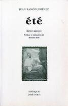 Couverture du livre « Été » de Jimenez/Sese aux éditions Corti