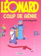 Couverture du livre « Léonard Tome 8 : coup de génie » de Bob De Groot et Turk aux éditions Lombard