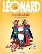 Couverture du livre « Léonard Tome 43 : super-génie » de Bob De Groot et Turk aux éditions Lombard