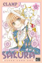 Couverture du livre « Card captor Sakura - clear card arc t.6 » de Clamp aux éditions Pika