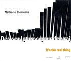 Couverture du livre « Des sculptures pour de vrai ; it s a real thing » de Nathalie Elemento aux éditions Aam - Archives D'architecture Moderne