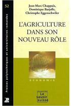 Couverture du livre « L'agriculture dans son nouveau rôle » de Chappuis Barjol aux éditions Ppur