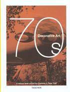 Couverture du livre « Decorative art 1970s-trilingue » de  aux éditions Taschen