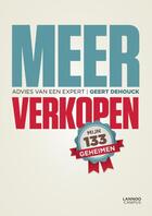 Couverture du livre « Meer verkopen » de Geert Dehouck aux éditions Terra - Lannoo, Uitgeverij