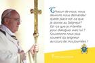 Couverture du livre « Pf068 - Carte Postale - Pape Francois -  Chacun De Nous, ... » de  aux éditions Satisfecit