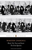 Couverture du livre « Blood, Toil, Tears And Sweat: Winston Churchill'S Famous Speeches » de Winston Churchill aux éditions Adult Pbs