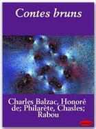 Couverture du livre « Contes bruns » de Honoré De Balzac aux éditions Ebookslib
