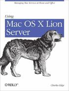 Couverture du livre « Using Mac OS X Lion Server » de Charles Edge aux éditions O Reilly