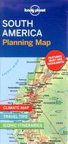 Couverture du livre « South america planning map 1ed -anglais- » de  aux éditions Lonely Planet France