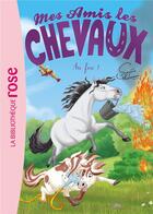 Couverture du livre « Mes amis les chevaux Tome 30 : au feu ! » de Sophie Thalmann aux éditions Hachette Jeunesse