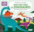 Couverture du livre « Suis-moi chez les dinosaures » de Romain Guyard et Gerard Moncomble aux éditions Fleurus