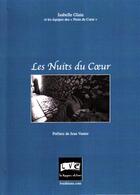 Couverture du livre « Nuits du coeur » de Isabelle Glain aux éditions Le Voyageur