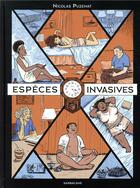 Couverture du livre « Espèces invasives » de Nicolas Puzenat aux éditions Sarbacane