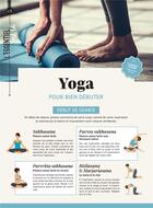 Couverture du livre « Yoga pour bien débuter » de  aux éditions Mercileslivres