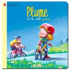 Couverture du livre « Plume et le vélo jaune » de David Gautier et Laurent Dufreney aux éditions Boule De Neige