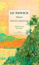 Couverture du livre « Le novice » de Mikhail Lermontov aux éditions Alidades