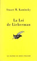 Couverture du livre « La Loi De Lieberman » de Stuart Kaminsky aux éditions Editions Du Masque