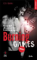 Couverture du livre « Burning games » de C. S. Quill aux éditions Hugo Poche