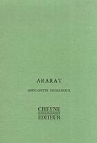 Couverture du livre « Ararat » de Engel-Roux aux éditions Cheyne
