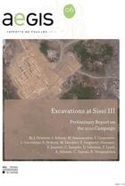 Couverture du livre « Excavations At Sissi Iii » de Driessen aux éditions Pu De Louvain