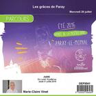 Couverture du livre « Les graces de paray » de  aux éditions Emmanuel